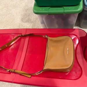 Michael Kors Brown Leather Shoulder Bag